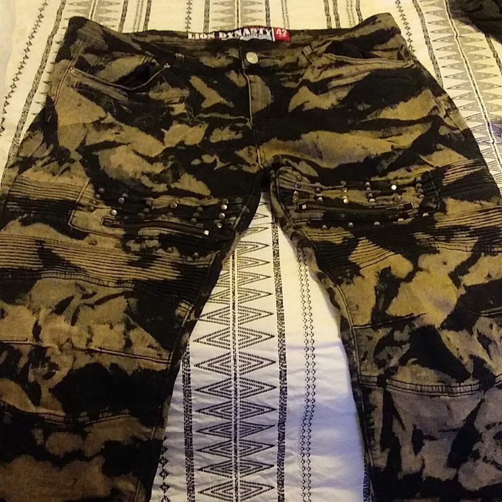 Jeans brown and black size 42